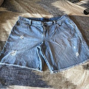 New York & Company Denim Shorts